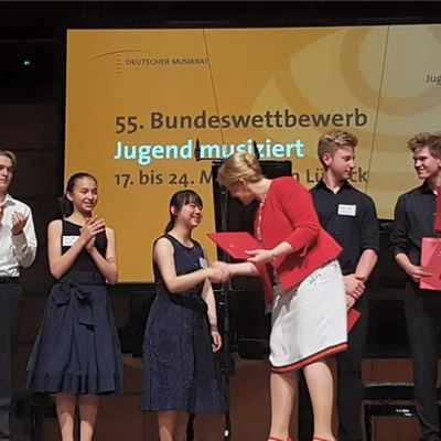 ISF Student Wins First Place in Prestigious German Music Competition